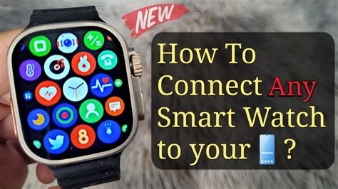 How to CONNECT ANY Chinese Smart Watch to Your Phone